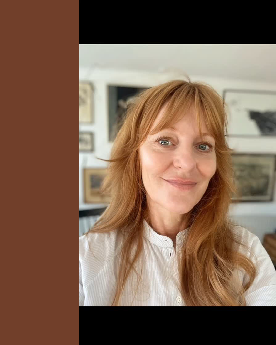 Selfie from Anne Katrine in Denmark wearing Gingerlicious from HEY REDHEAD.EU Brand HEY REDHEAD® Product Light as a Lash Mascara