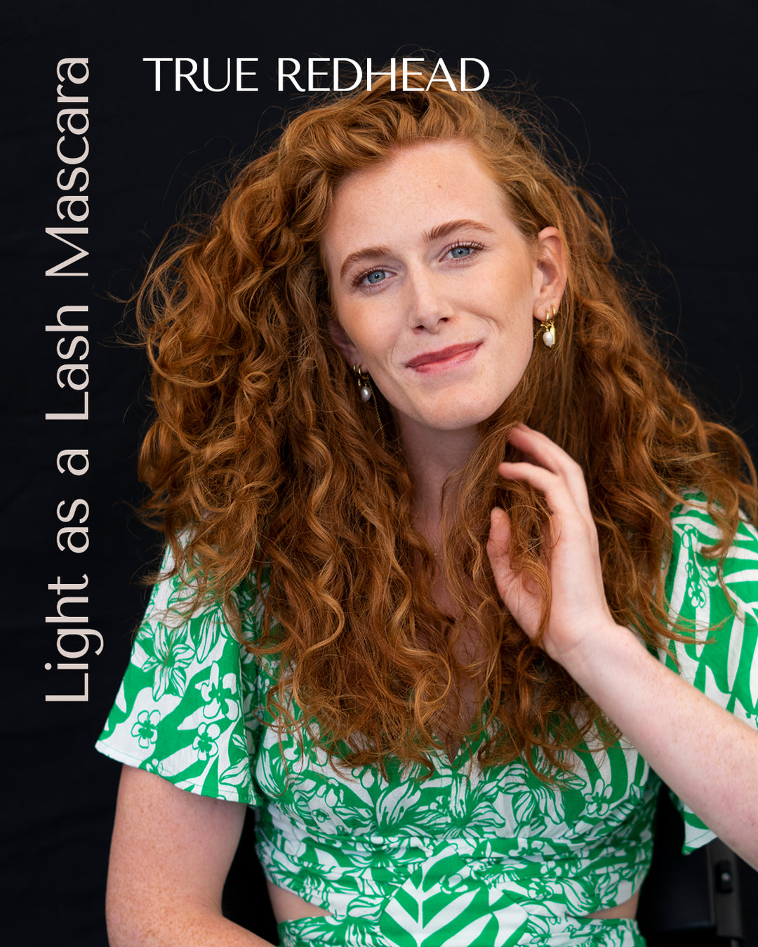 True Redhead mascara on beautiful dutch redhead. You can order Light as a Lash Mascara right here at HEY REDHEAD® EU. We pride ourselves of  a good and efficient webshop where you can always find persolal advice and counseling about our mascaras. 
Write founder Eva Reng-Andersen if you need assistance selecting your mascara shade. we are also interested in hearing from new distributors in Europe and Australia. 